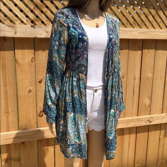 Kimono Sleeve Mini Dress/Tunic - Picture 7 of 8